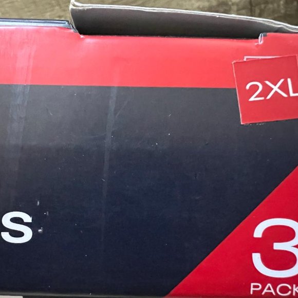 🔥Reebok 3 Pack Big & Tall 100% Cotton Tank Top Undershirts White Size 2XL-Tall - Picture 6 of 9